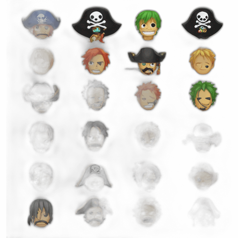 one piece pirates emoji