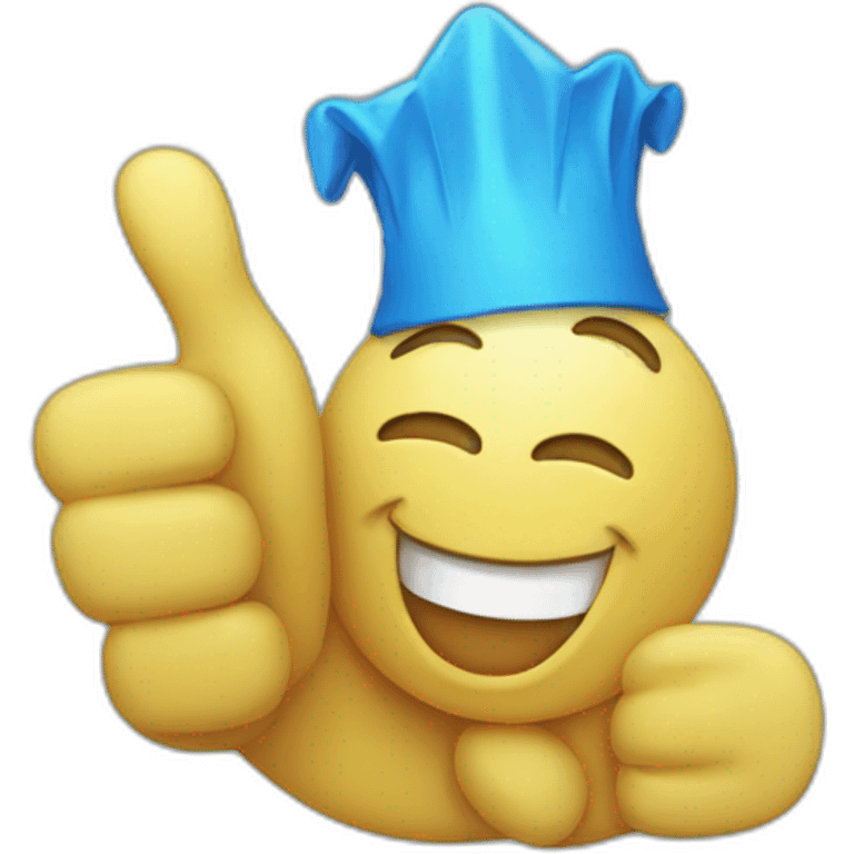 party thumbs up emoji