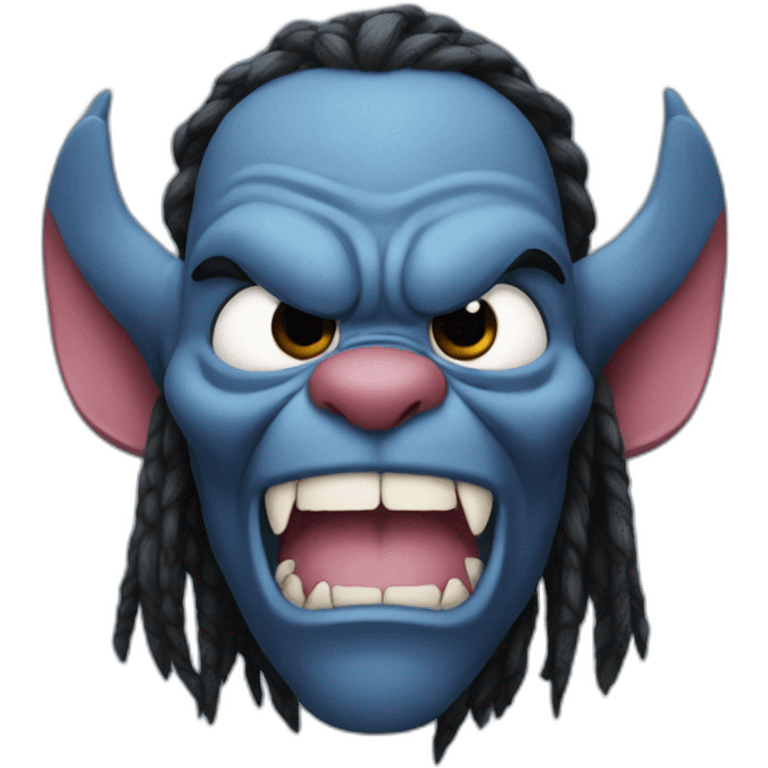 Stitch disney as witcher emoji