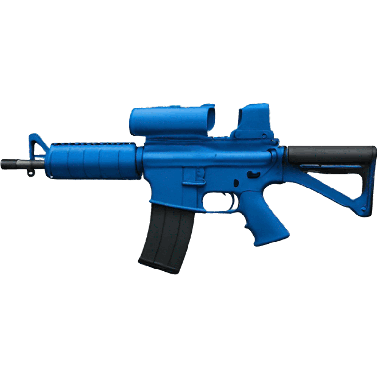 blue m4 emoji