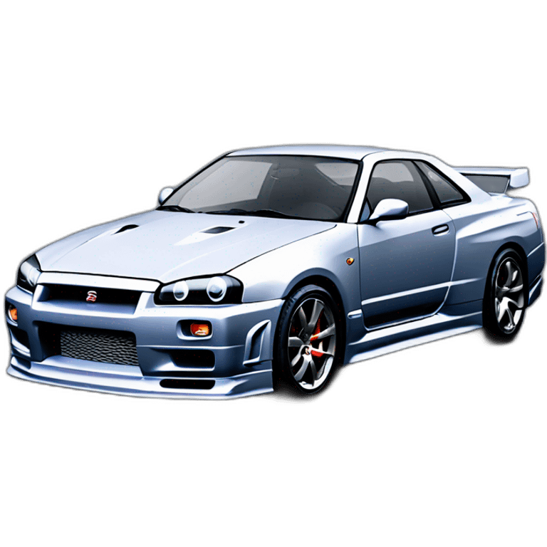 Nissan gtr r34 emoji