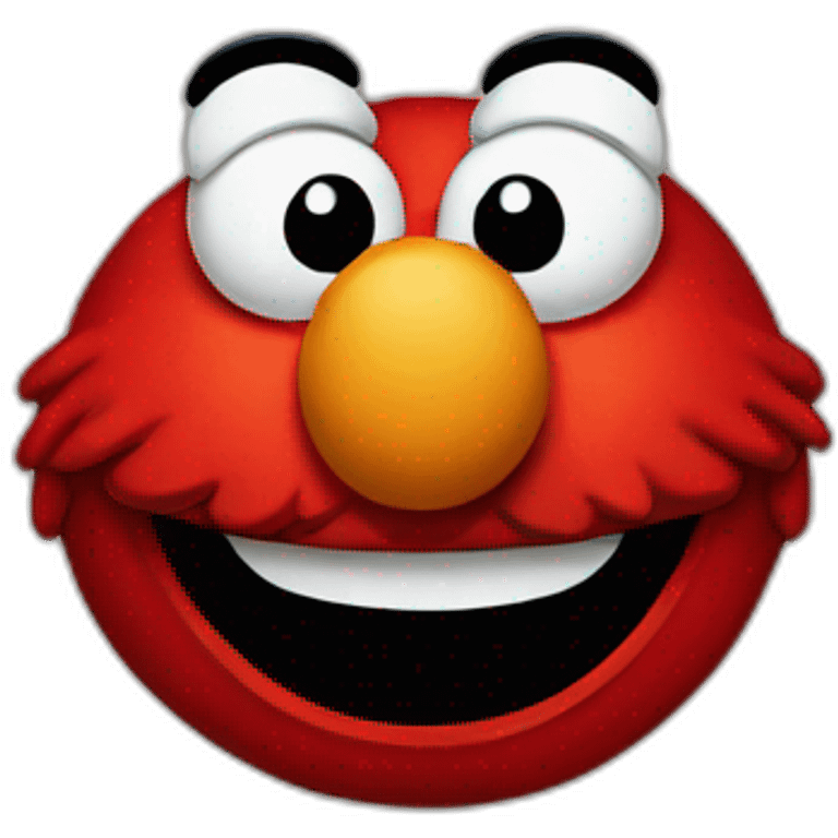 elmo smiling emoji