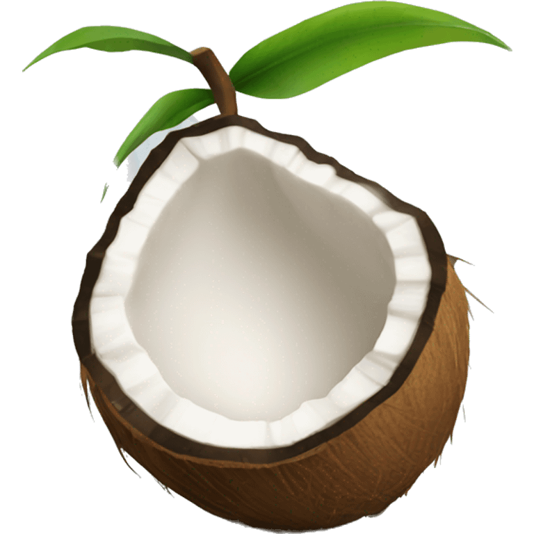 coconut fruit emoji