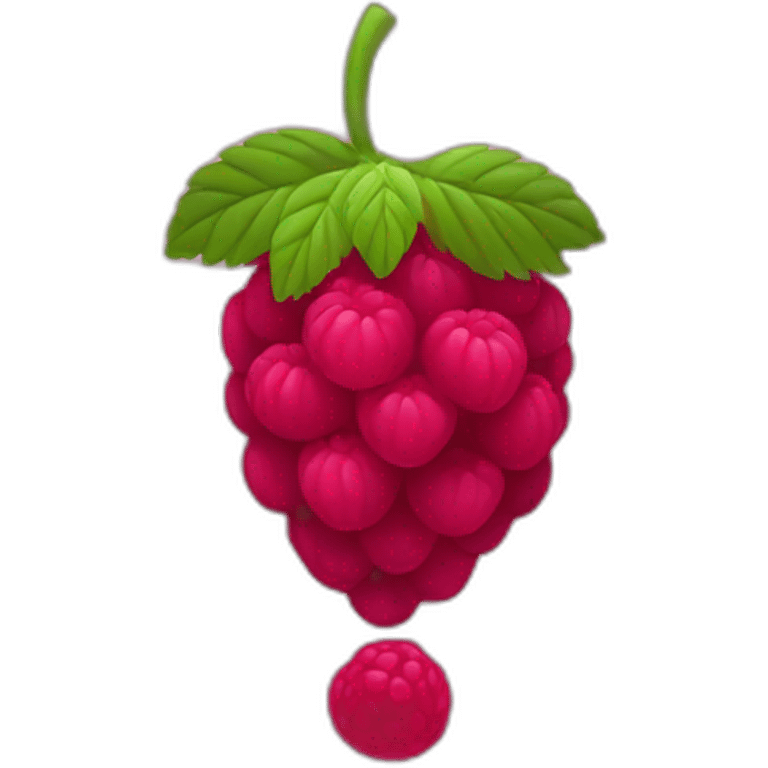 Raspberry emoji