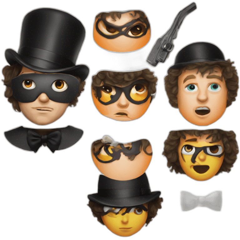 Alex Delarge a clockwork orange emoji