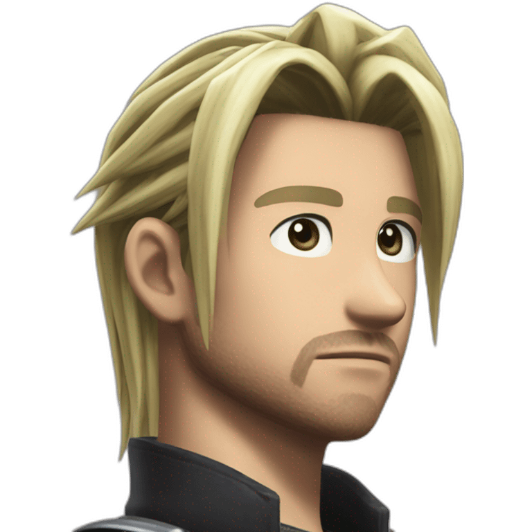 Final fantasy 7 remake zack faire emoji