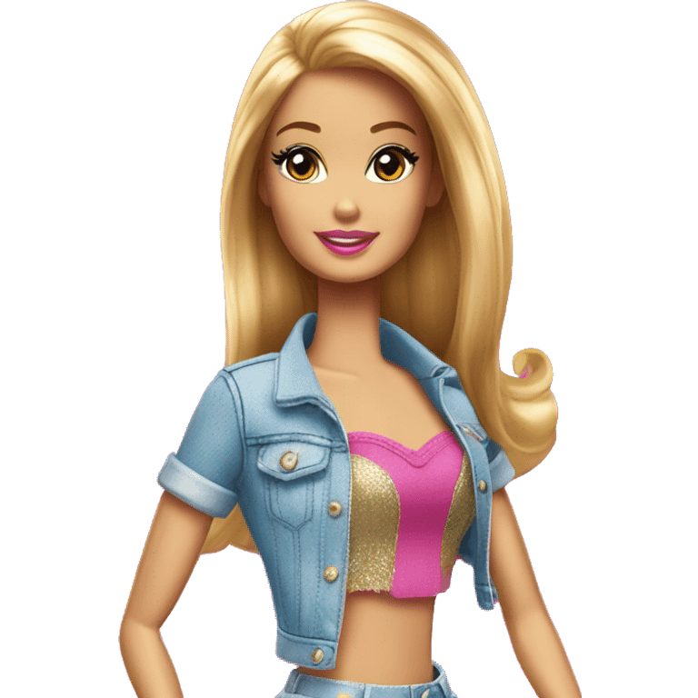 Barbie enamorada  emoji