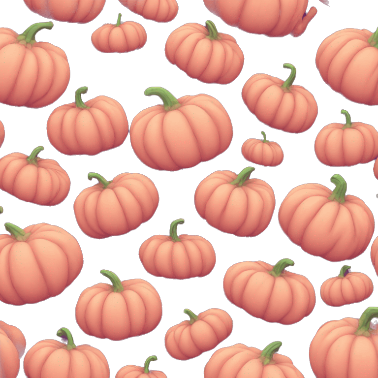 Pink pumpkin  emoji