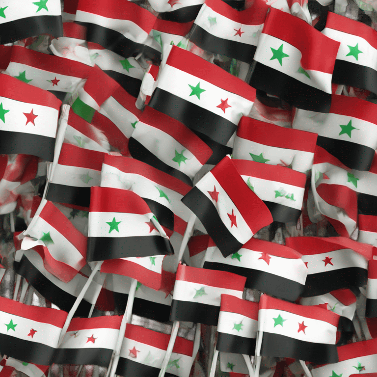 flag of Syria ￼ emoji