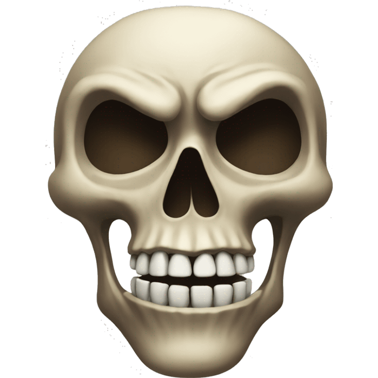 A crazy skull emoji