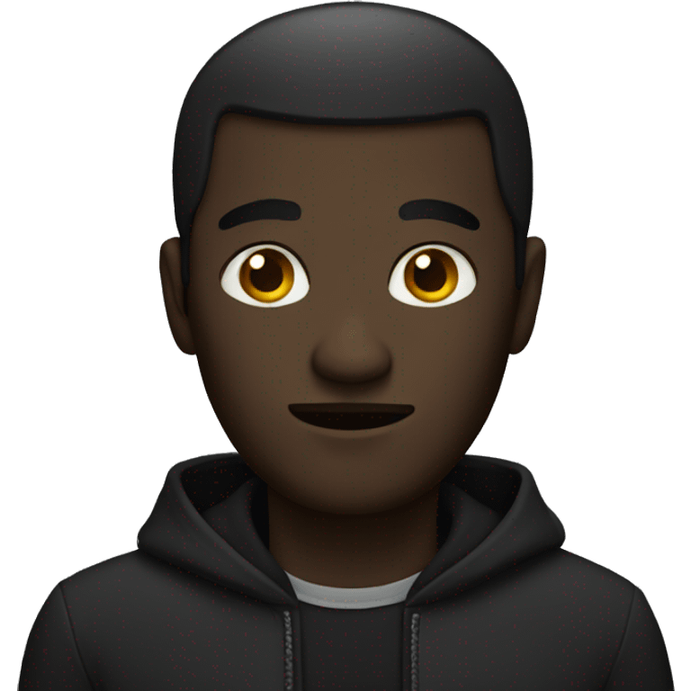 dark man  emoji