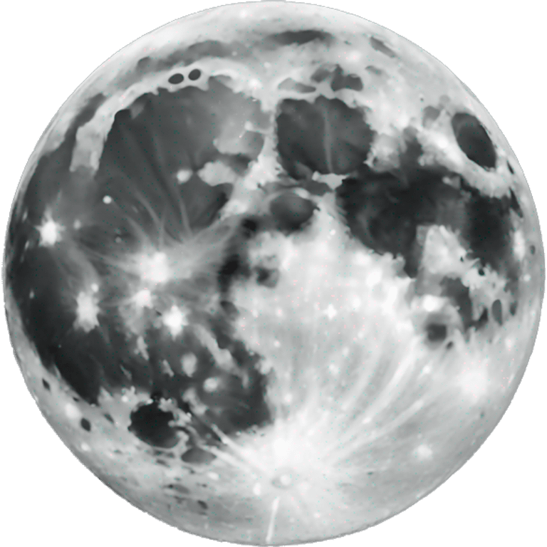 the moon higher resolution emoji