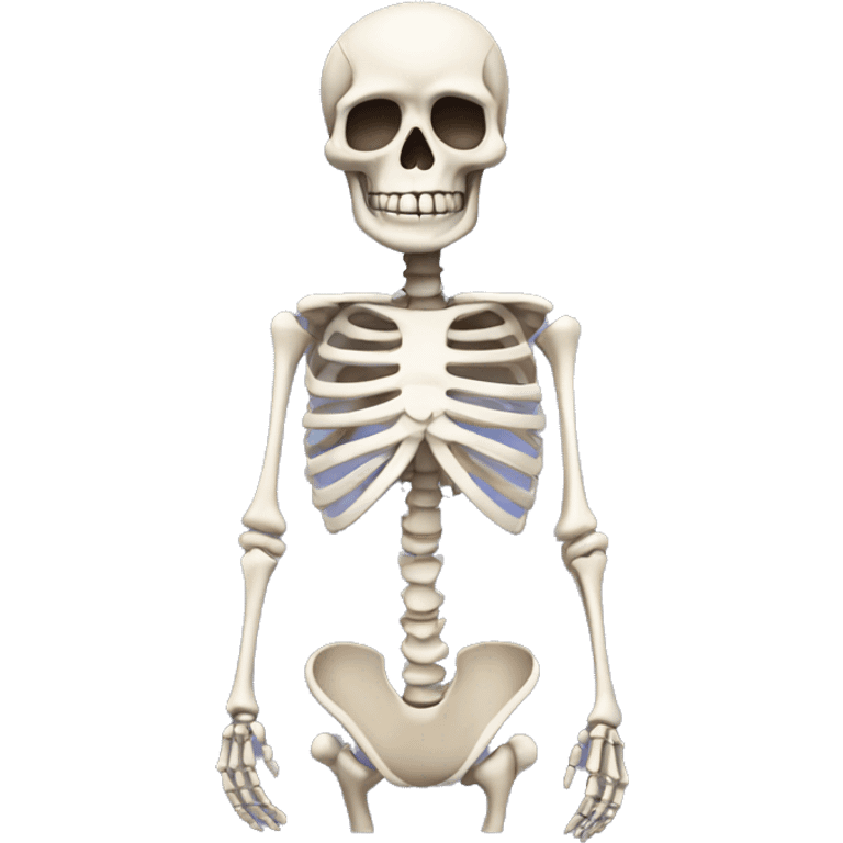 skeleton wearing a bikini  emoji