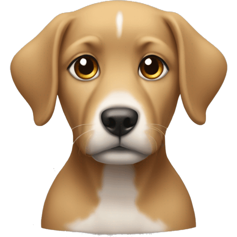 yağmurun altında kalmış köpek emoji