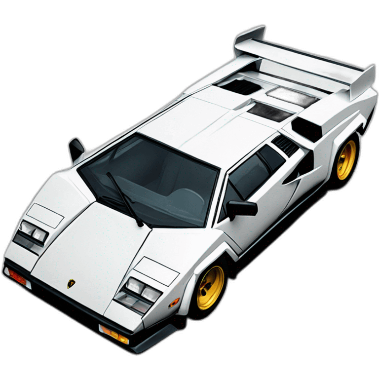 lamborghini countach emoji