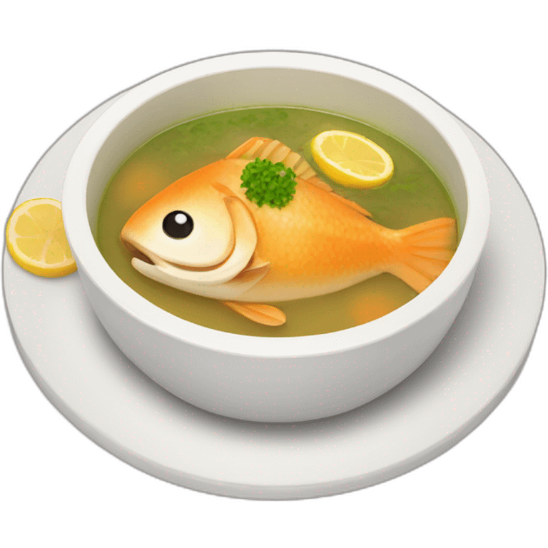 Fish soup  emoji