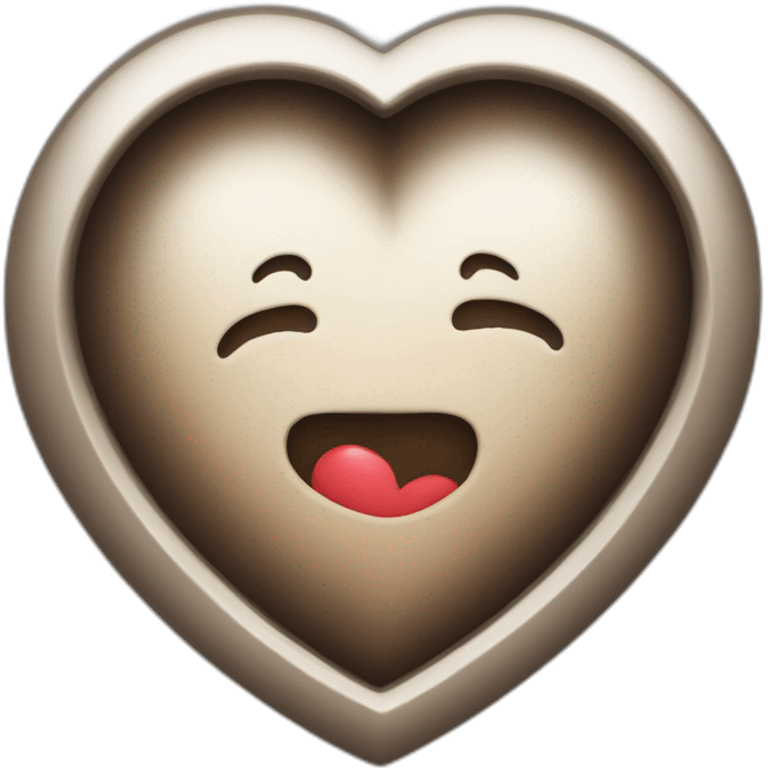 Corazón con los dedos índice y anular emoji