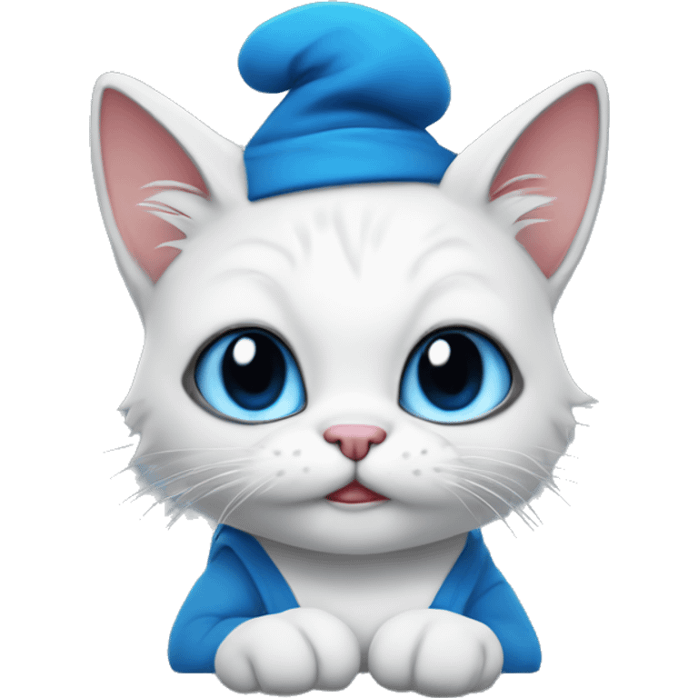 Smurfcat emoji