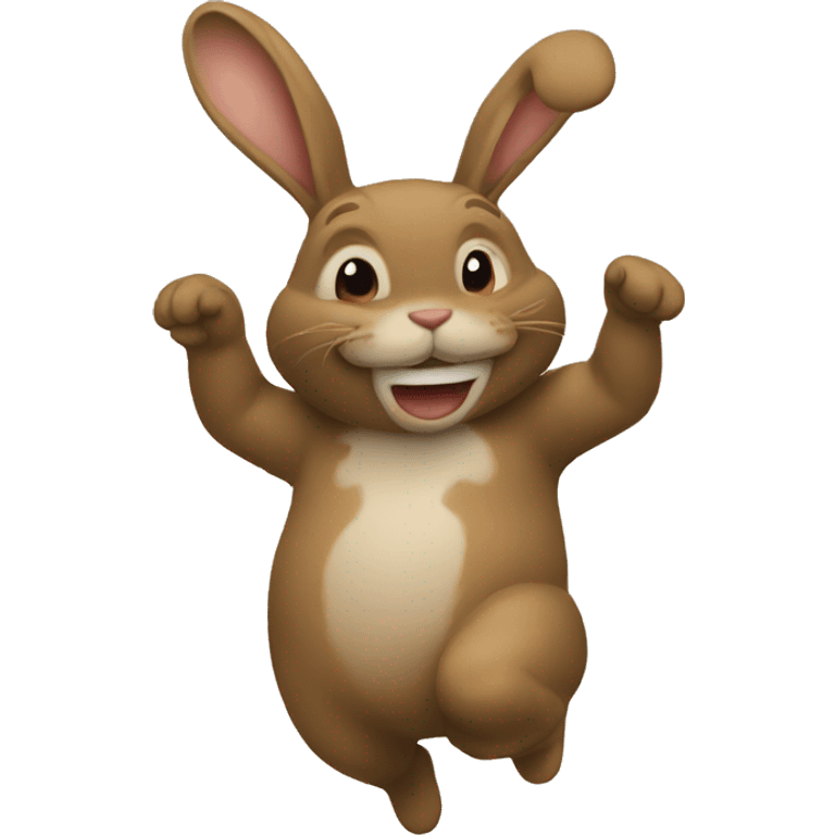 hopping person emoji