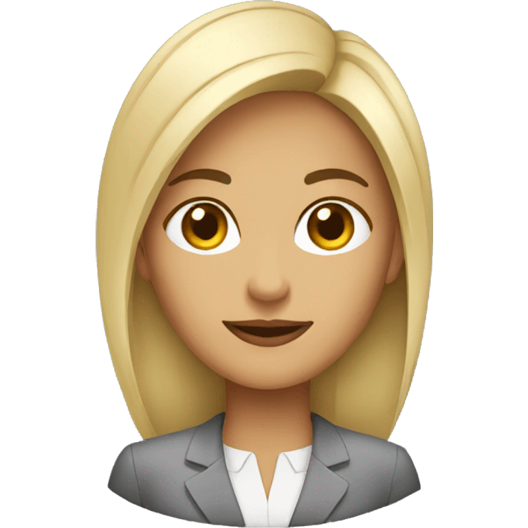 Business woman emoji