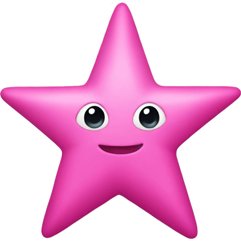 pink star emoji