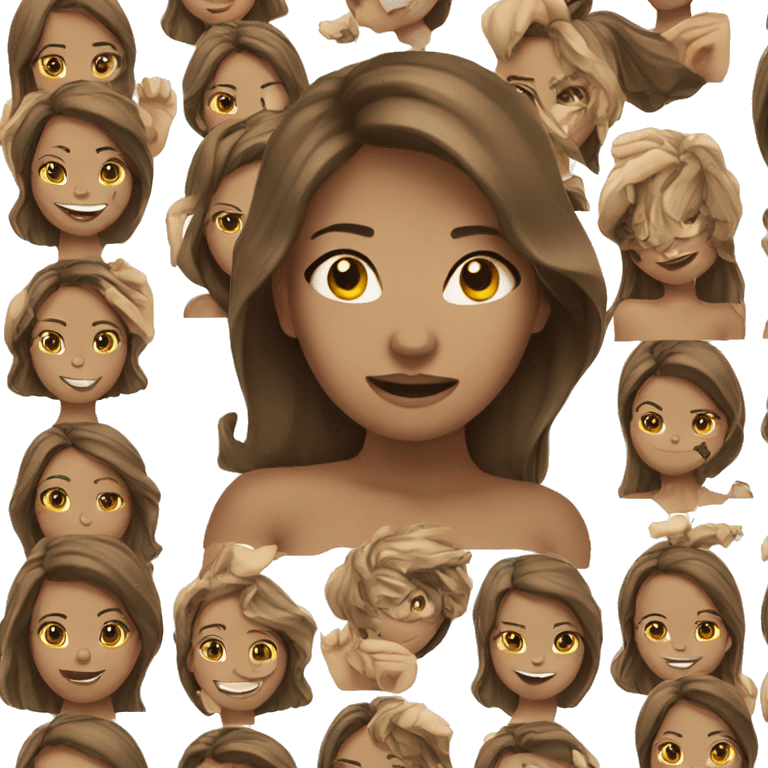 wanita tangan 🙌 emoji