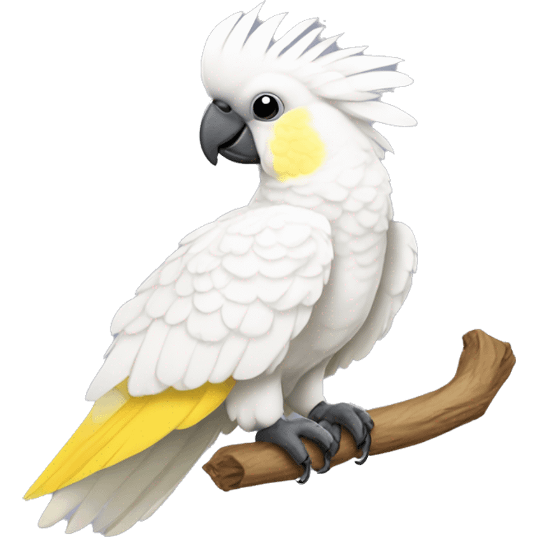 Sulphur crested cockatoo emoji