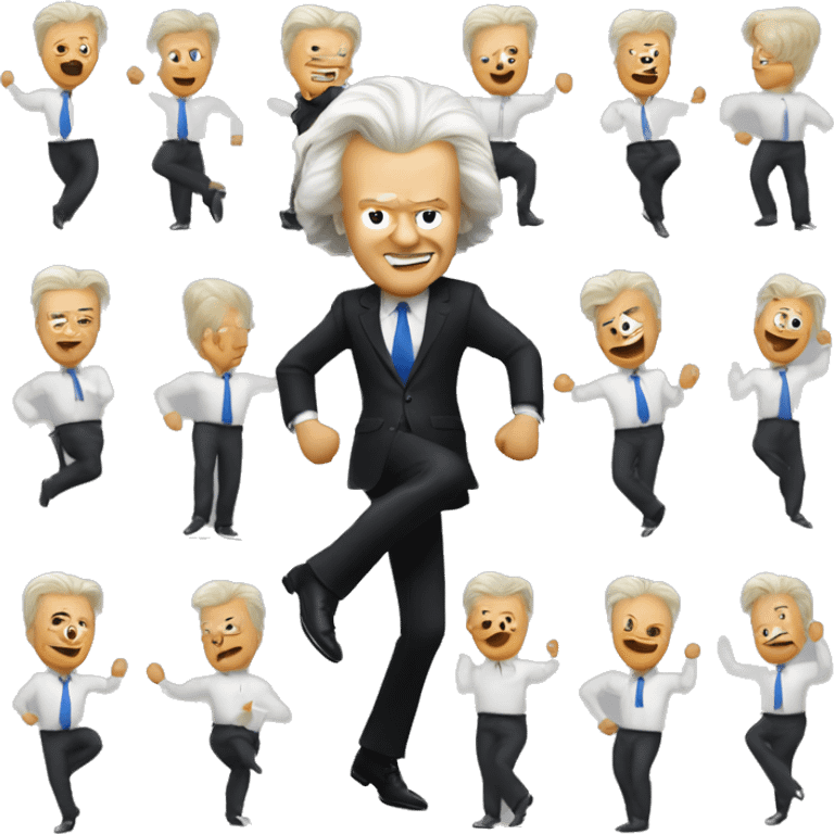 dancing geert wilders emoji