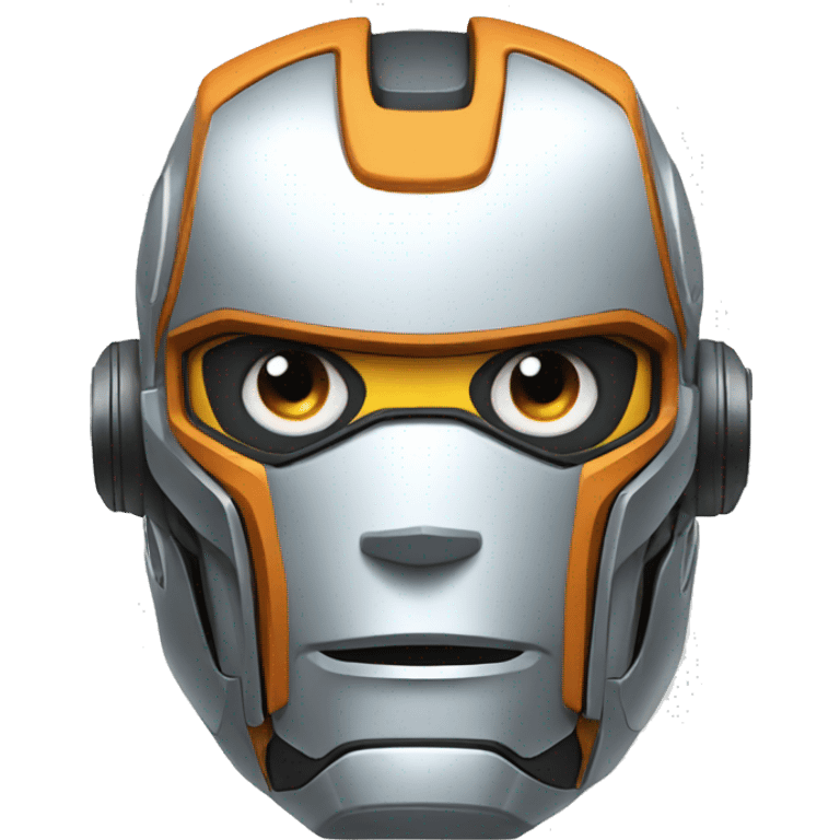  robot with super power emoji