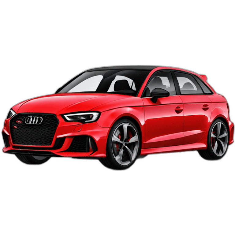 Audi RS3 emoji