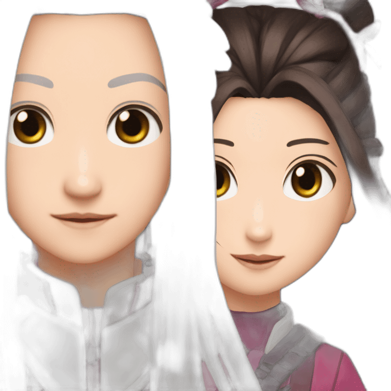 Nezuko et tangiro emoji