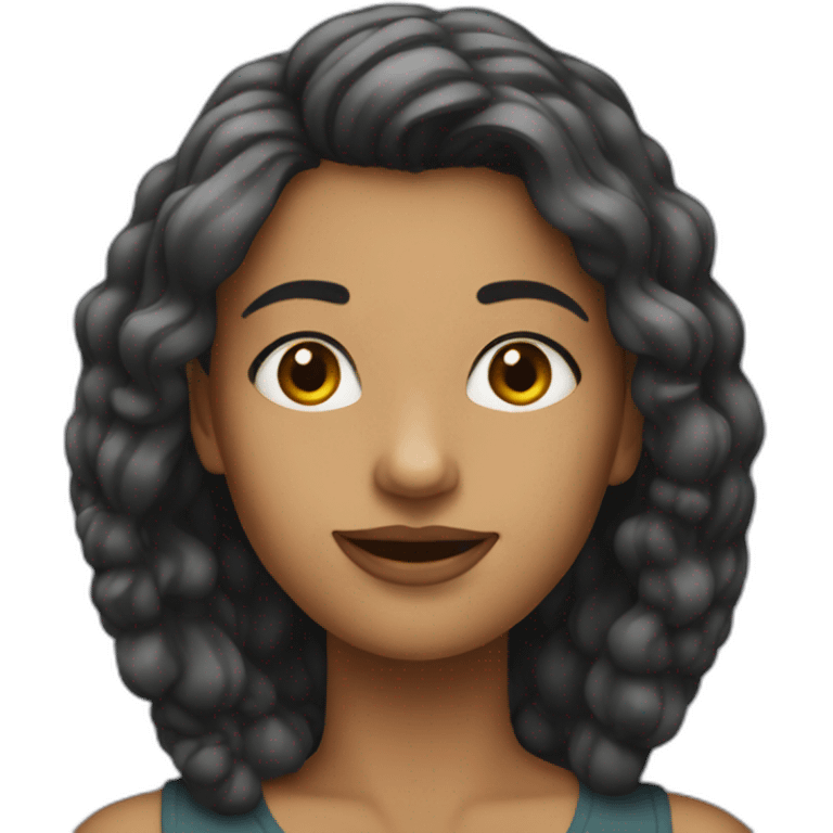 Une femme emoji