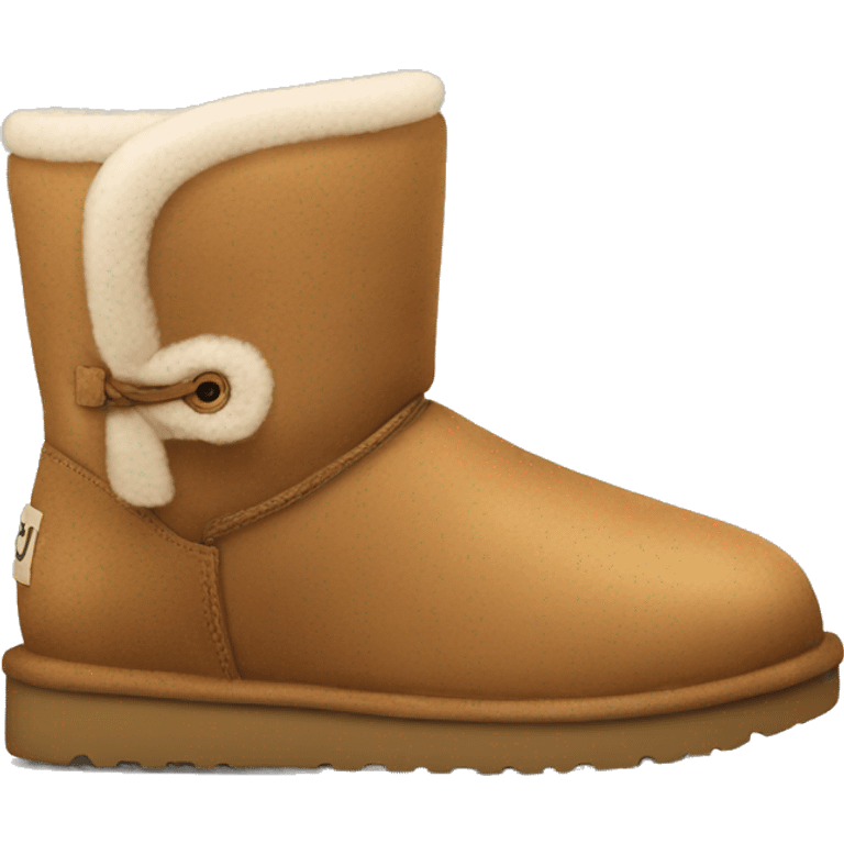 Light brown Ugg boots  emoji