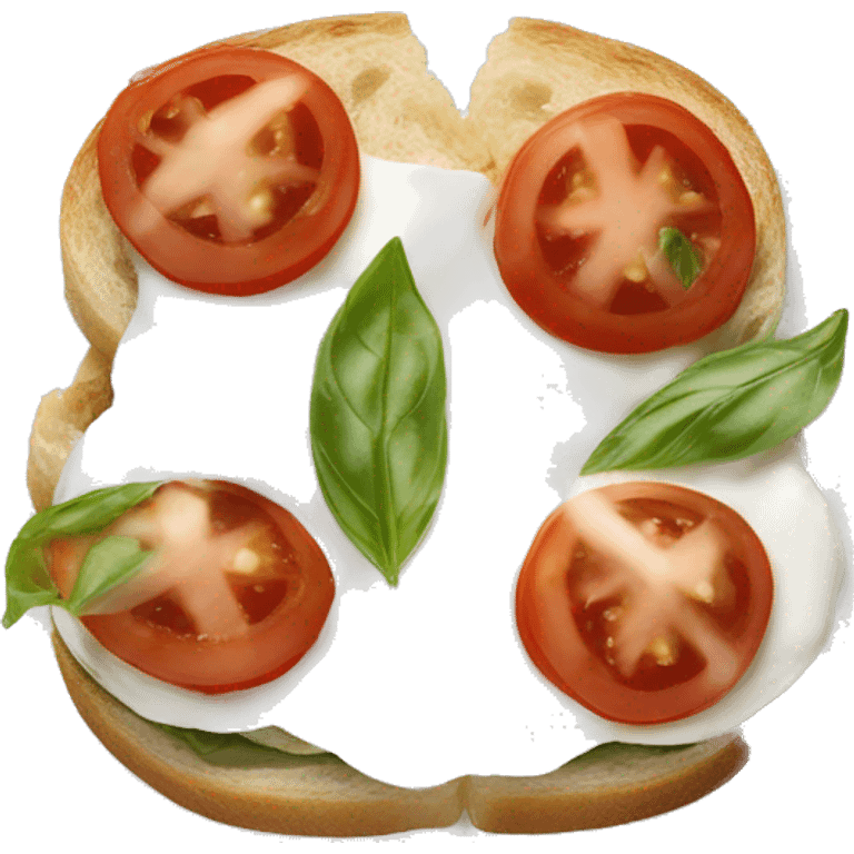 buratta caprese sandwich emoji