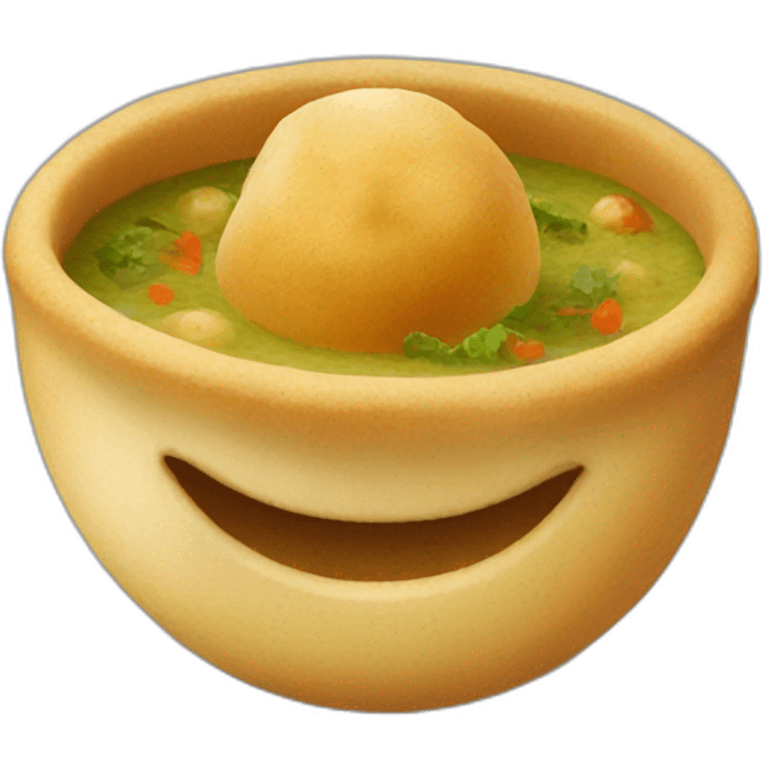 pani puri indian dish emoji