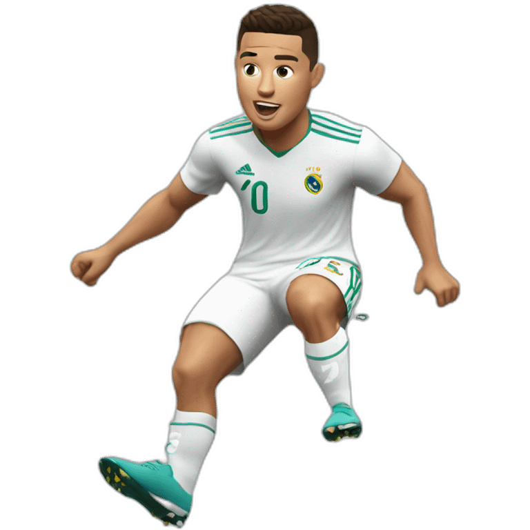 Ronaldo's jump emoji