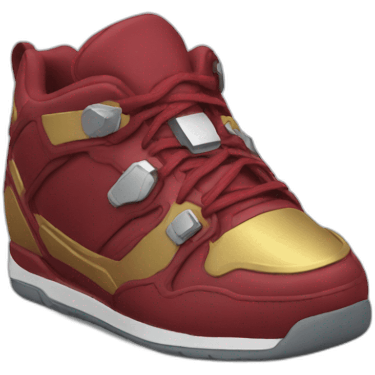 Shoes iron man emoji