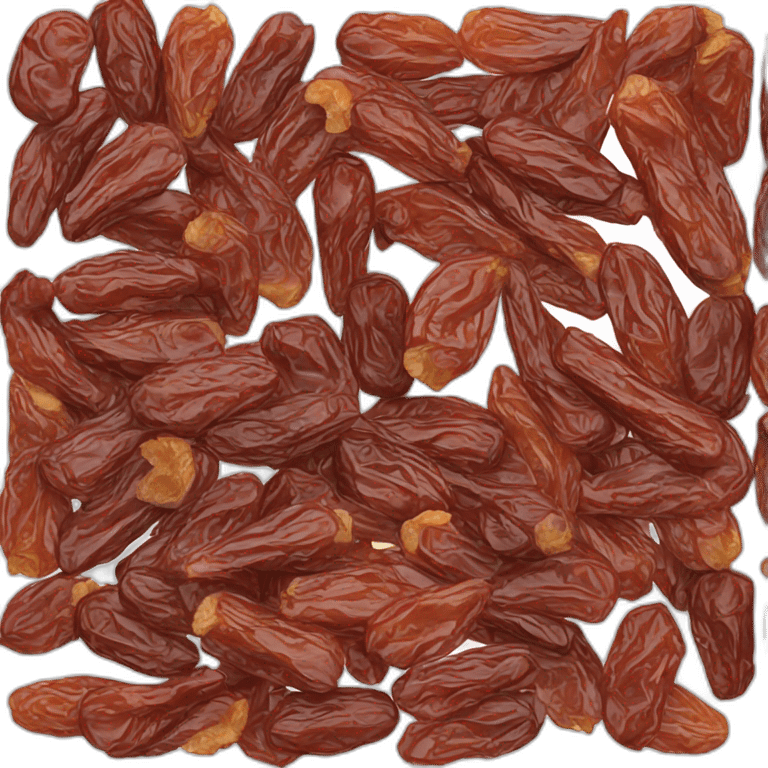 dried date emoji