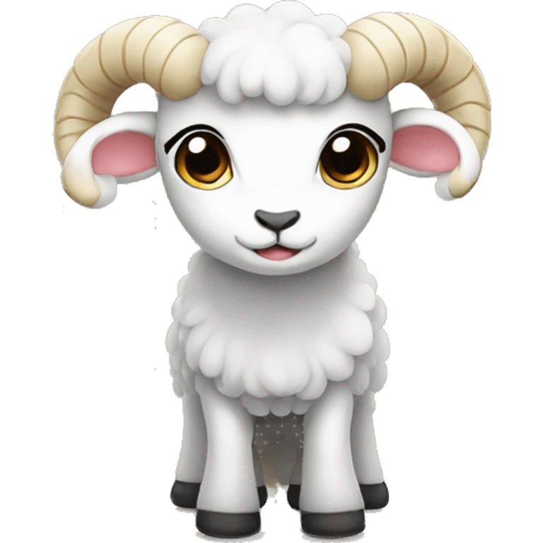 cute ram emoji