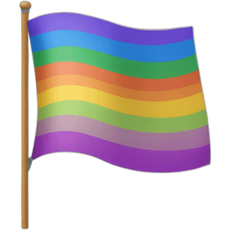 Gay flag emoji