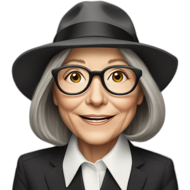 Diane Keaton emoji