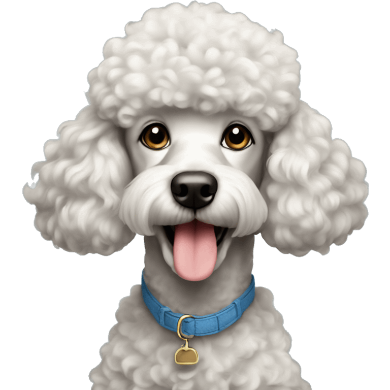 Poodle dog masculine  emoji