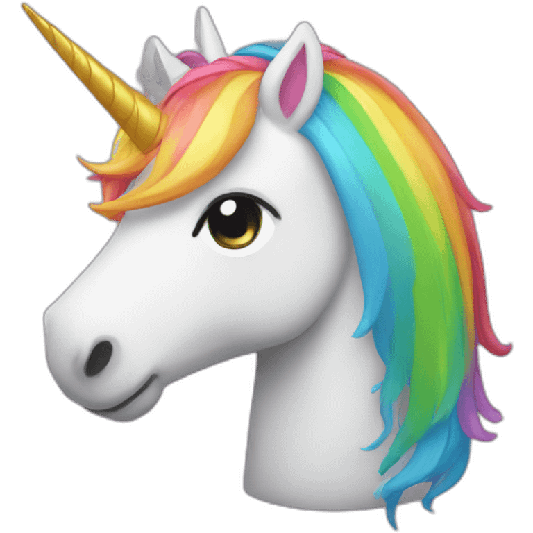 rainbow unicorn emoji