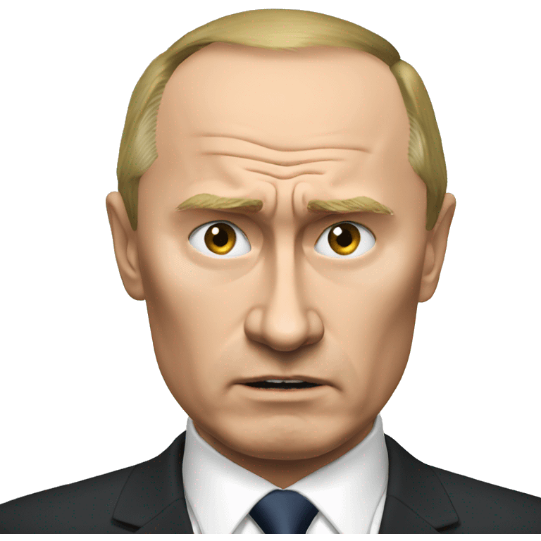 Putin angry emoji