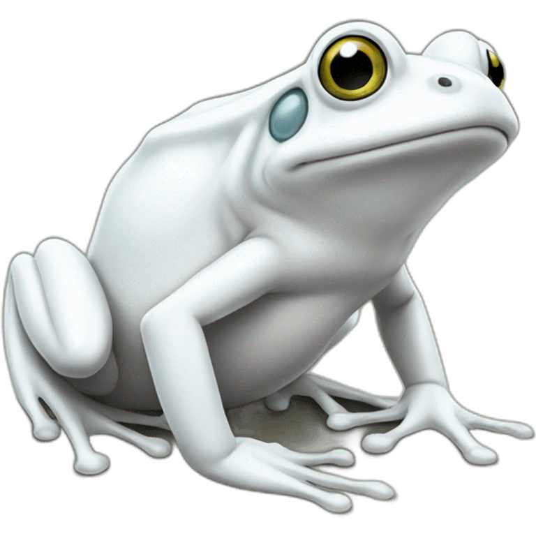 white frog emoji