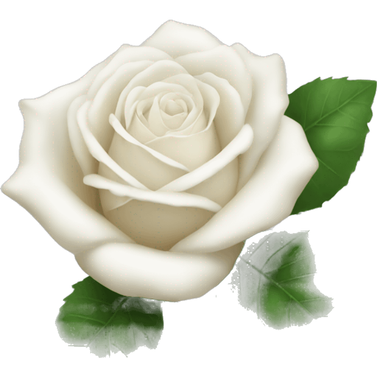 White rose emoji