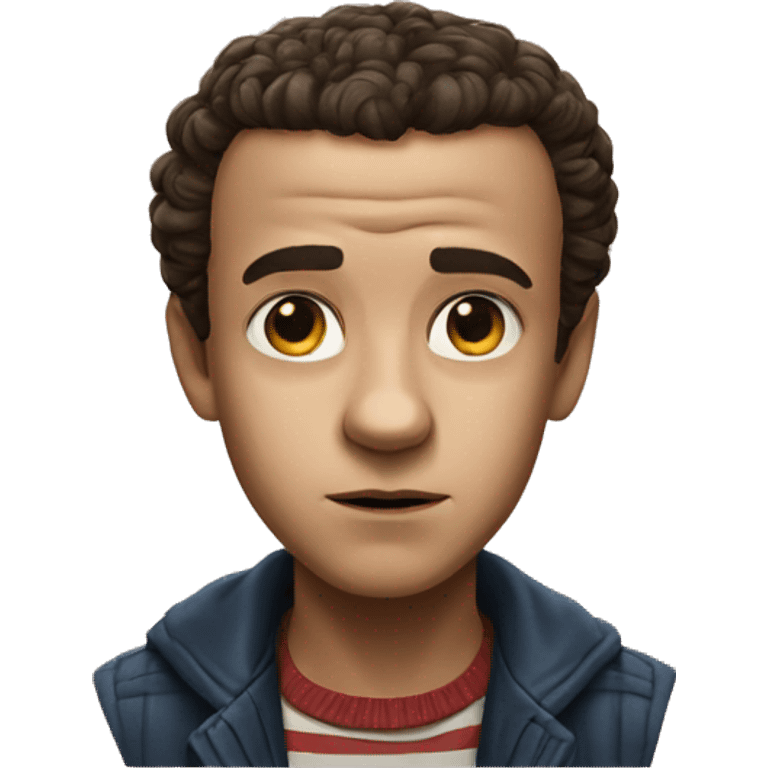 Eleven from stranger things emoji