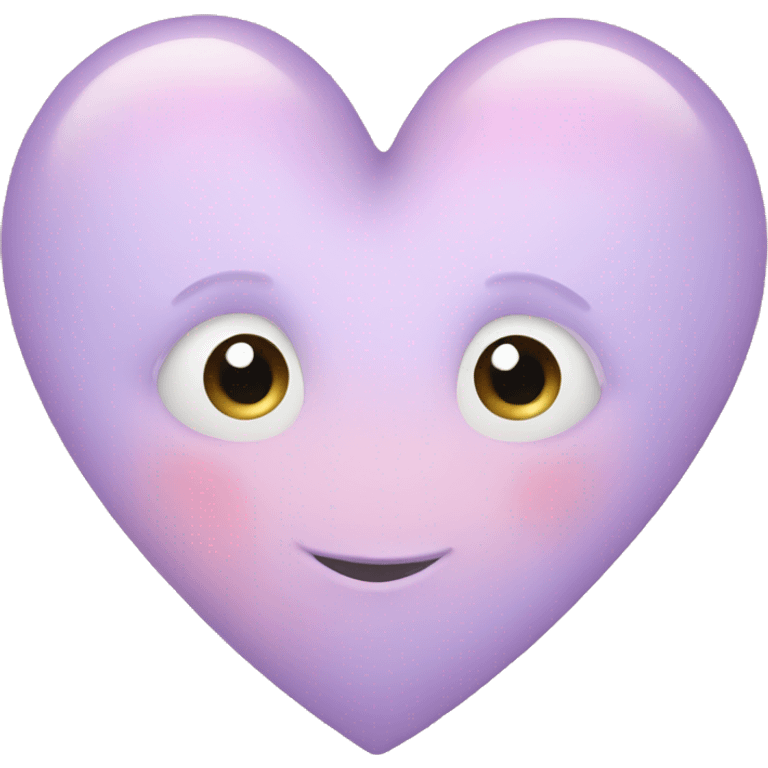 Pastel heart  emoji