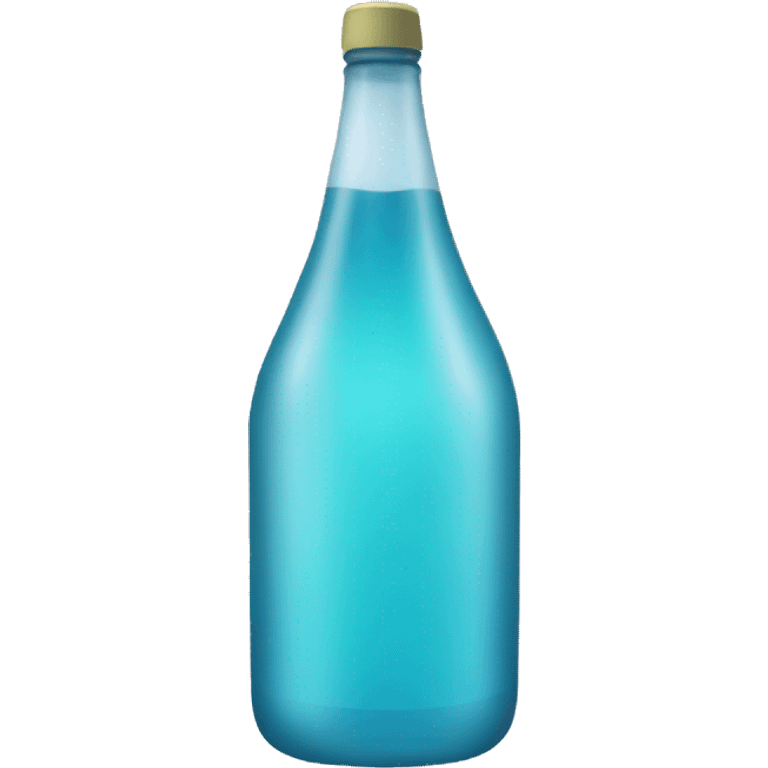 Una botella de agua  emoji