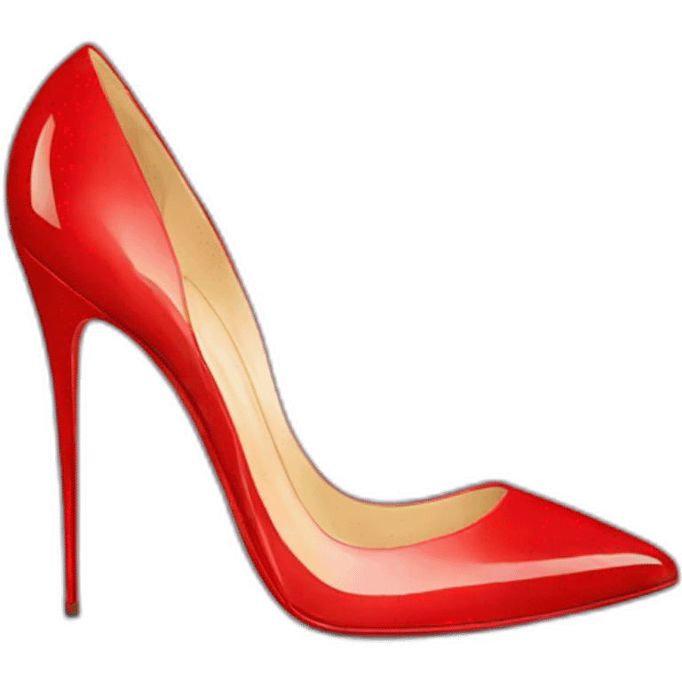 Louboutin heels emoji